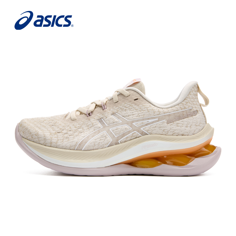 亚瑟士女子运动跑鞋轻量减震透气