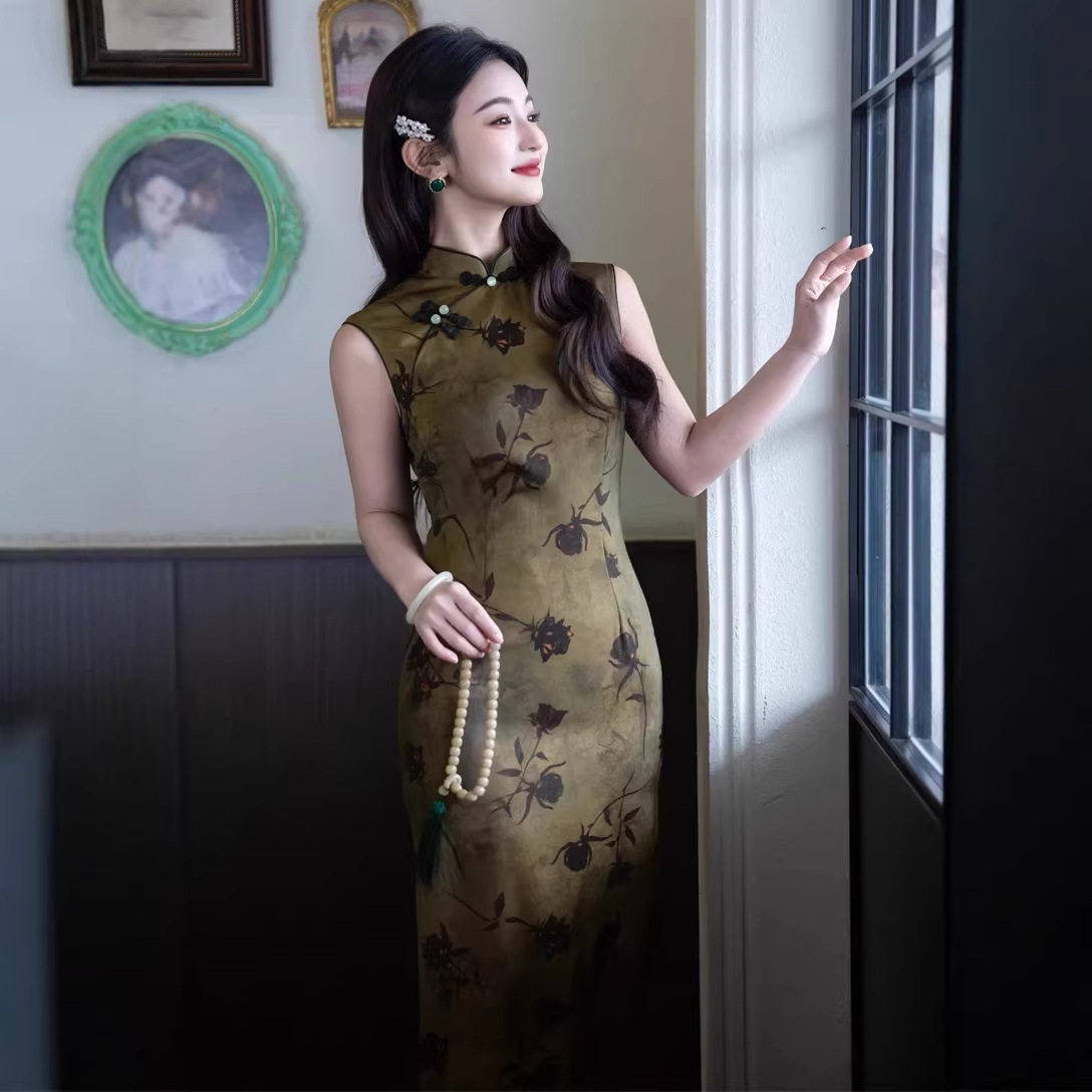苏州旗袍春夏新中式民国风改良女