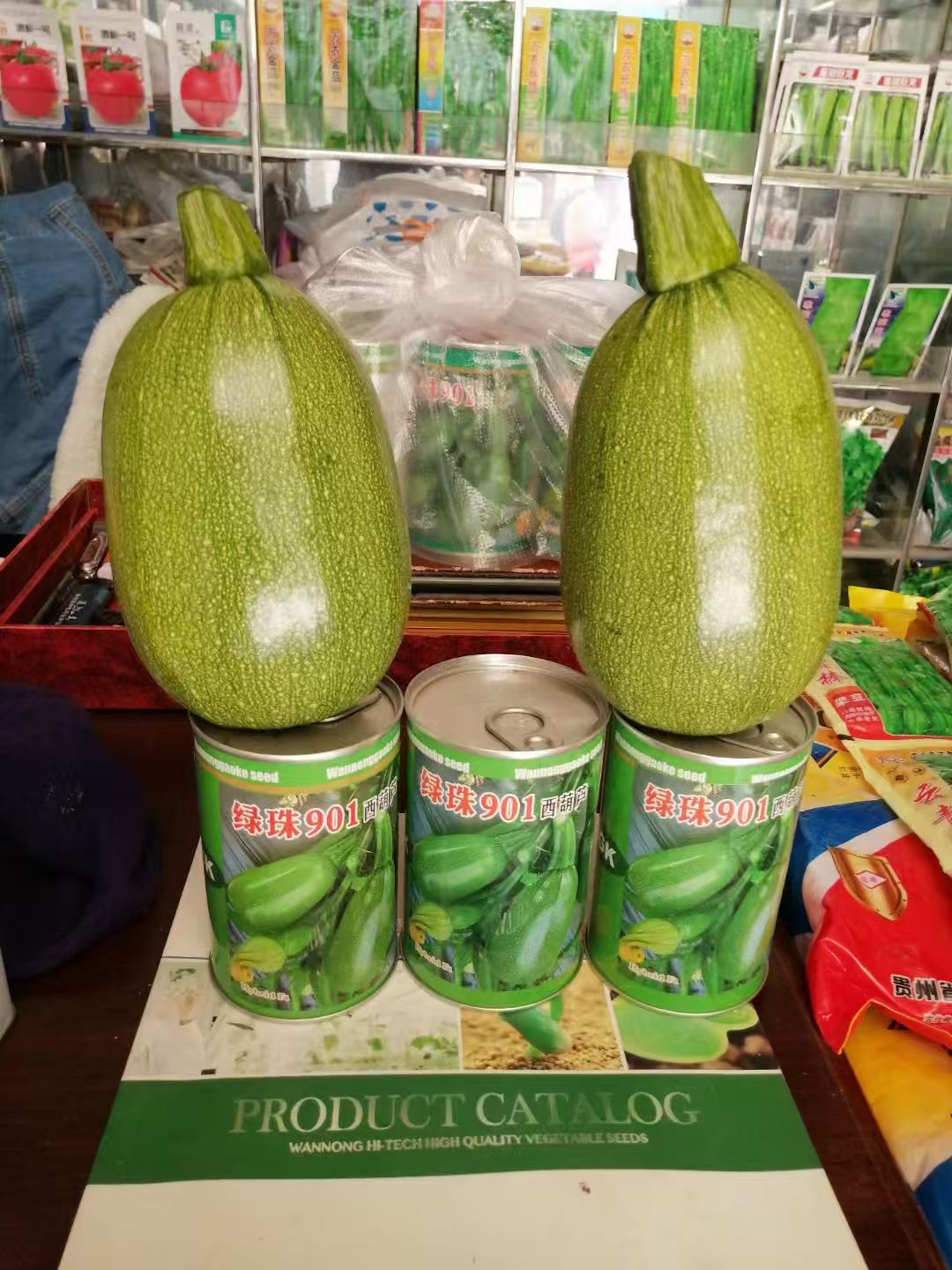 绿珠901西葫芦种子中熟新品种口感甜嫩小南瓜种籽春秋播蔬菜种孑