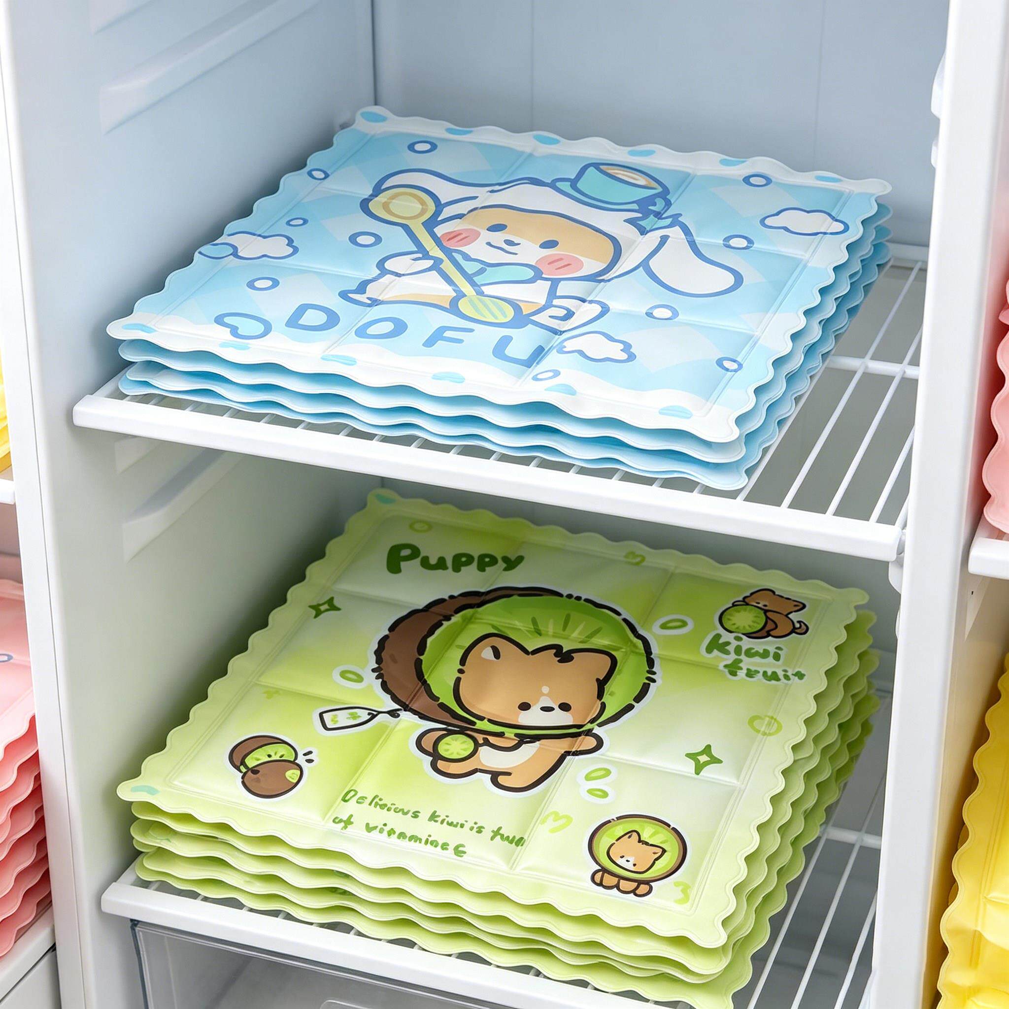 夏季卡通冰凉垫学生免注