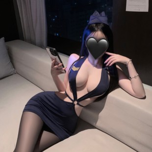 空姐制服女装 深v高级感镂空御姐包臀裙sexy大尺度趣味睡裙套装