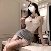 可外穿勾魂睡衣性感纯欲风 带胸垫一体式 趣味情感睡裙女款 2025新款