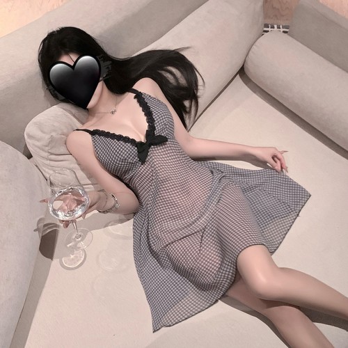 性感纯欲若隐若现独特绝美睡裙