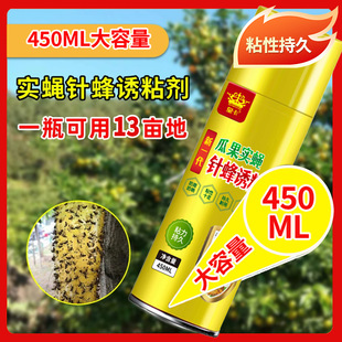 瓜果实蝇诱粘剂果蝇诱捕器昆虫果园果树杀虫剂灭针蜂引诱剂粘虫板