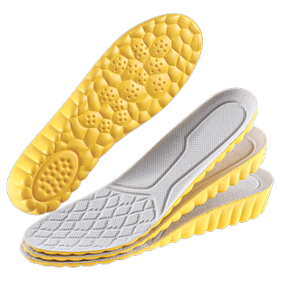 板鞋增高鞋垫男款女不累脚隐形内增高适配匡威软弹减震足印部落