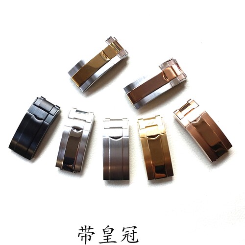 劳力士迪通拿黑水鬼精钢保险扣
