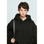 Carolingian静奢经典 重磅订织高克重长绒棉加绒廓形连帽卫衣