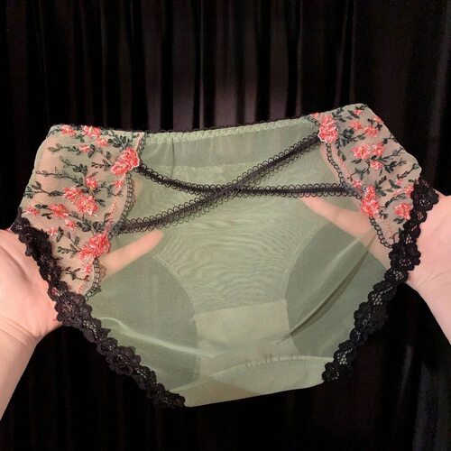 浪漫奢香~新款性感蕾丝内裤女纯欲性感舒适透气纯棉裆女士三角裤