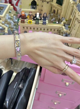 意大利义乌个性手工DIY不绣钢模块手链ETY新奇特手环饰品男女通用