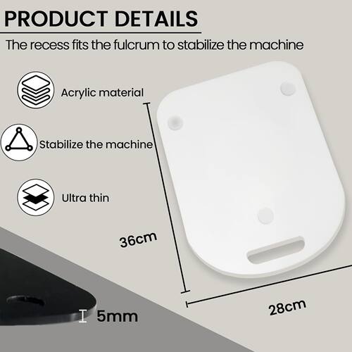 Thermomix TM5 TM6搅拌机亚克力透明防滑 台面电器防滑