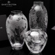 限定签名款 Dartington英国进口水晶玻璃花瓶工艺术品雕刻花瓶
