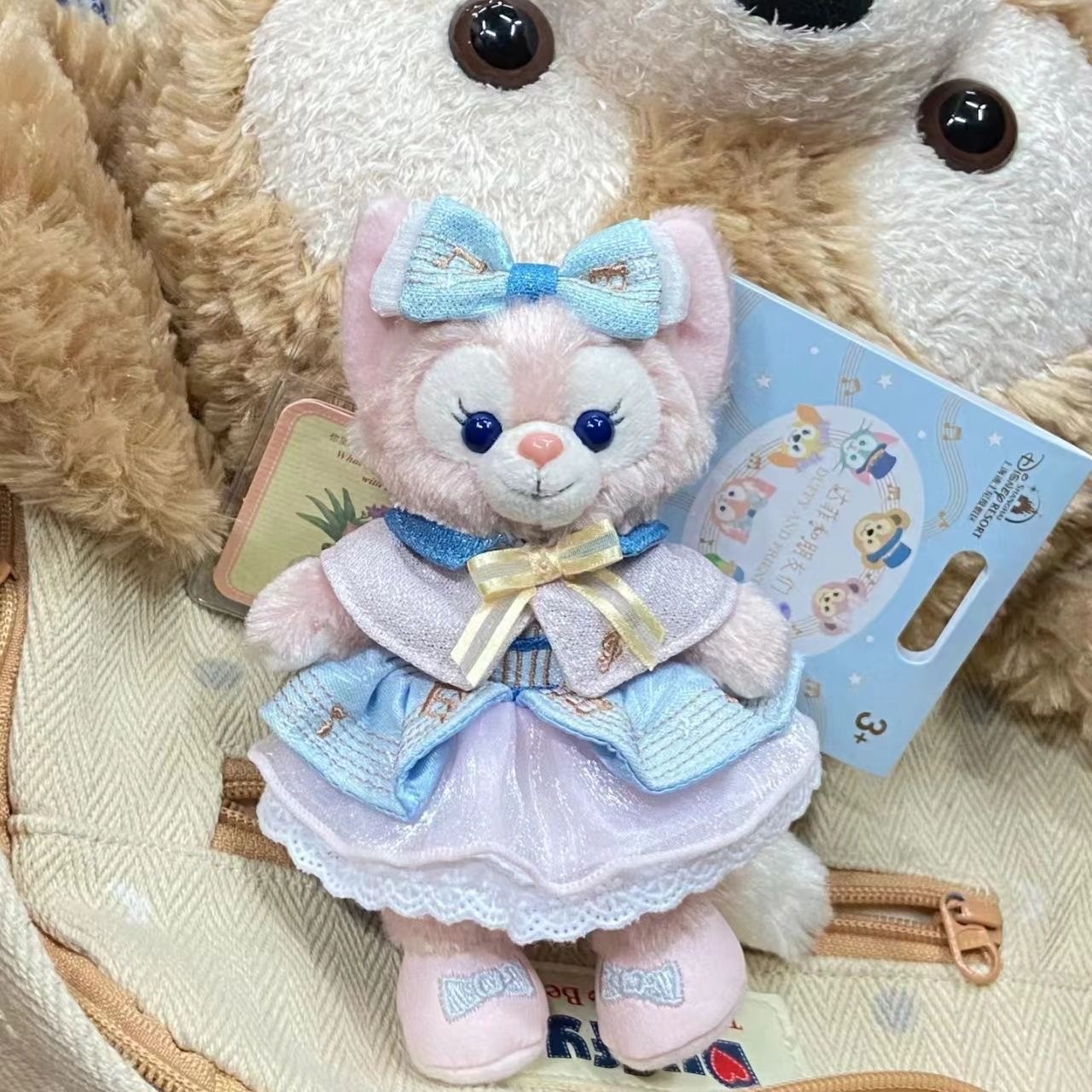 星梦玲娜贝儿星黛露侦探毛绒睡衣圣诞冬日挂件包包挂件钥匙扣可爱