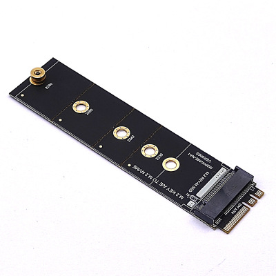 M2 KEY A或E转M2 NVME转接卡NGFF转KEY-M扩展插槽WIFI接口改M.2