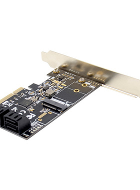 PCIE SATA 3.0 & M.2 Key B速扩展卡JMB585芯片转换卡