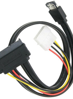 SATA22 TO Power eSATA,硬盘即插即用外接线,带电源线0.5米