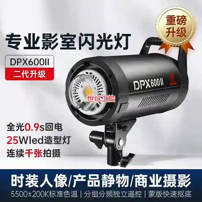 [议价]金贝DPX600II专业摄影灯600W影室闪光灯服装