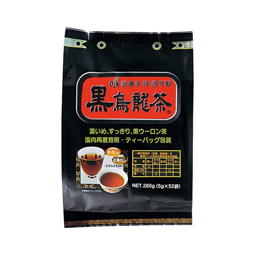 日本直邮黑乌龙茶52袋