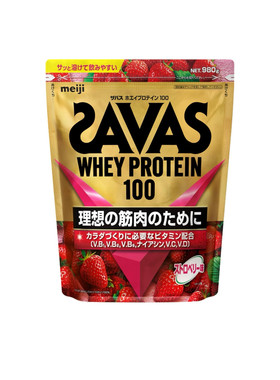 日本原装明治SAVAS乳清蛋白粉 1000g 易溶解健身补充蛋白质维生素