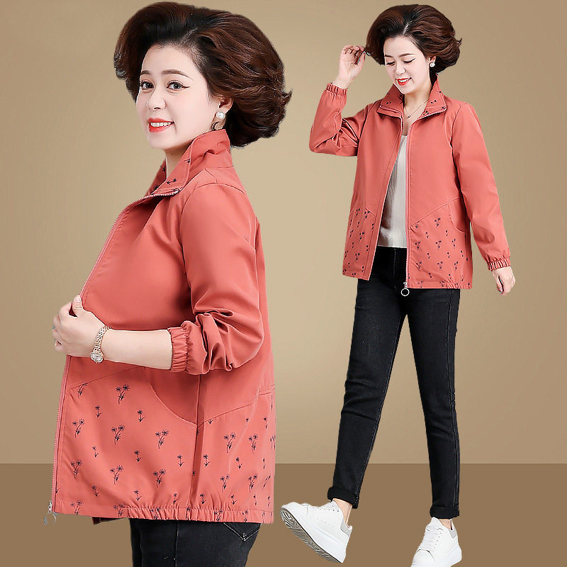 恒源祥中年女春秋外套洋气大码2025早秋新款四五十岁中老年妈妈春,女装/女士精品,中老年女装,淘宝优惠券,粉丝福利购,淘宝优惠卷