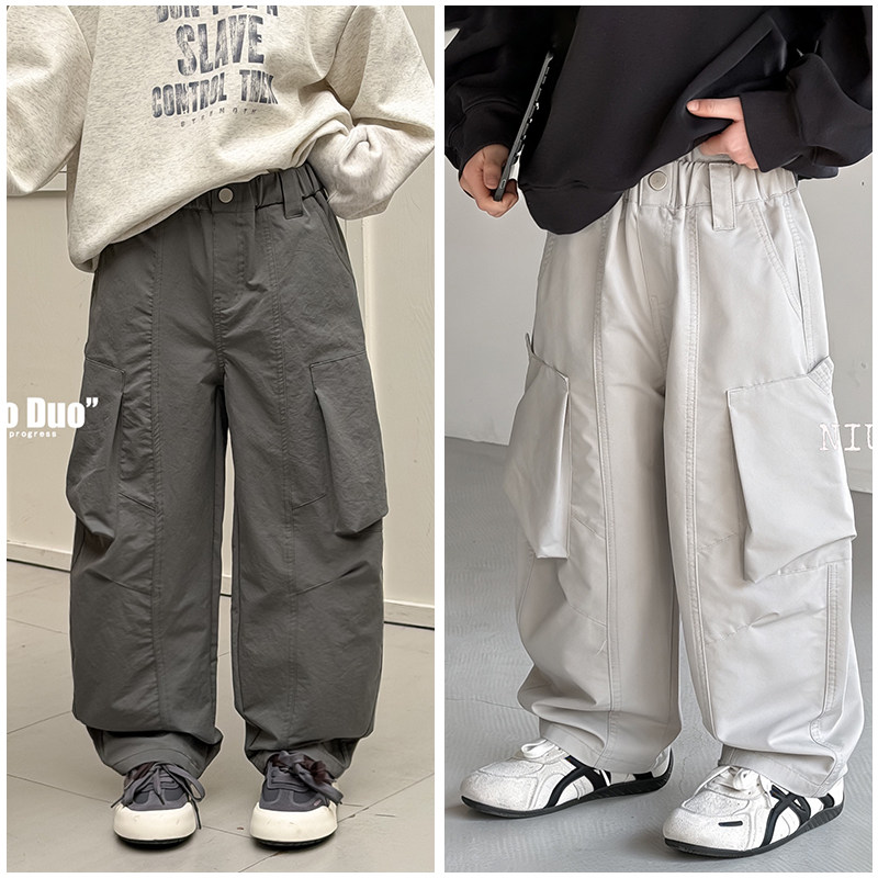 牛哆哆童装儿童薄宽松休闲裤26春季新男女童宽松运动长裤潮87875,童装/婴儿装/亲子装,裤子,淘宝优惠券,粉丝福利购,淘宝优惠卷