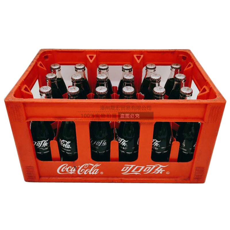 无糖零度可口可乐玻璃瓶网红200ml*24瓶整箱带框发货京东物流包邮