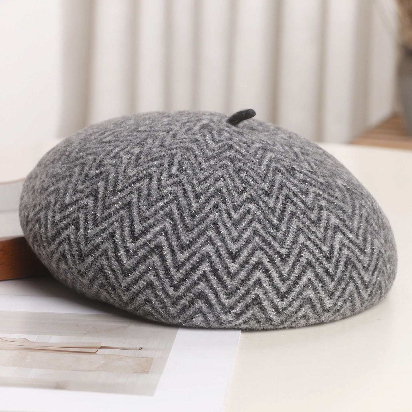 香港潮牌出口韩国羊毛贝雷帽子女秋冬复古百搭蓓蕾帽气质显脸小八,服饰配件/皮带/帽子/围巾,帽子,淘宝优惠券,粉丝福利购,淘宝优惠卷