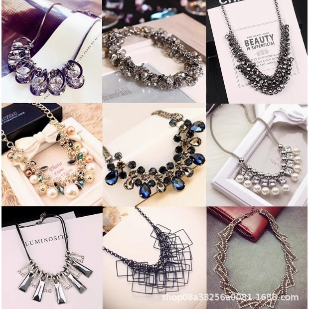 香港潮牌日韩时尚百搭短款装饰项链女锁骨链配饰品韩版秋冬毛衣链,饰品/流行首饰/时尚饰品新,组合套装,淘宝优惠券,粉丝福利购,淘宝优惠卷