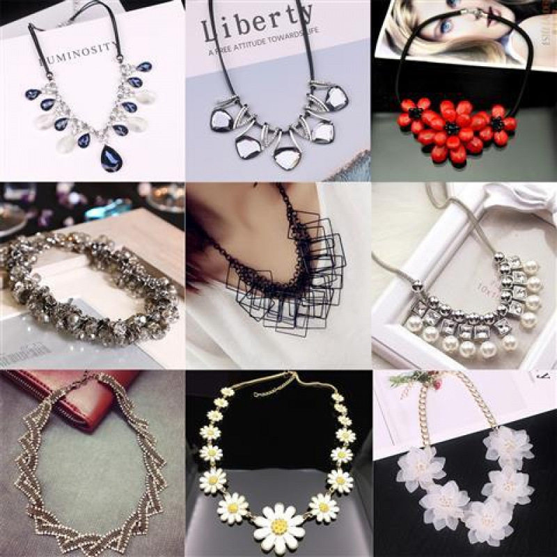 香港潮牌欧美大牌装饰项链短款春夏复古水晶毛衣链韩版锁骨链女夸,饰品/流行首饰/时尚饰品新,组合套装,淘宝优惠券,粉丝福利购,淘宝优惠卷