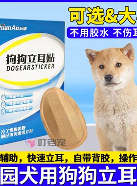 田园犬专用狗狗立耳神器小狗耳朵立耳器立耳贴幼犬竖耳辅助器夹子