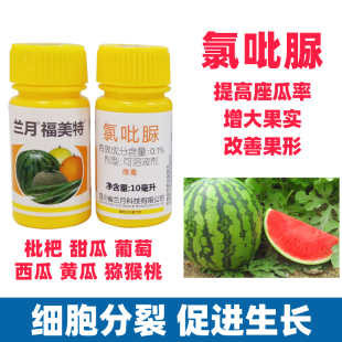 福美特氯吡脲呲坐果药猕猴桃黄甜瓜西瓜葡萄专用点花授粉药座瓜灵