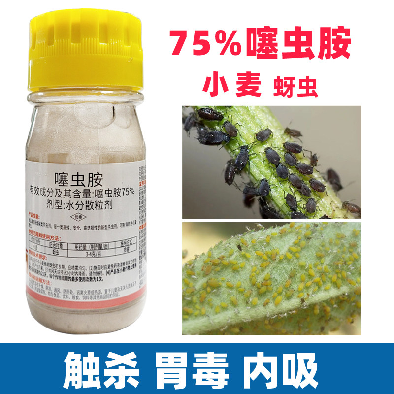 噻虫胺蜜蚜虫农药杀虫剂大全花药杀虫剂通用花卉植物蔬菜小麦西瓜
