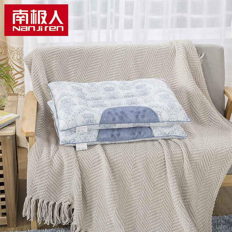 南极人磨毛印花决明子枕42*68cm