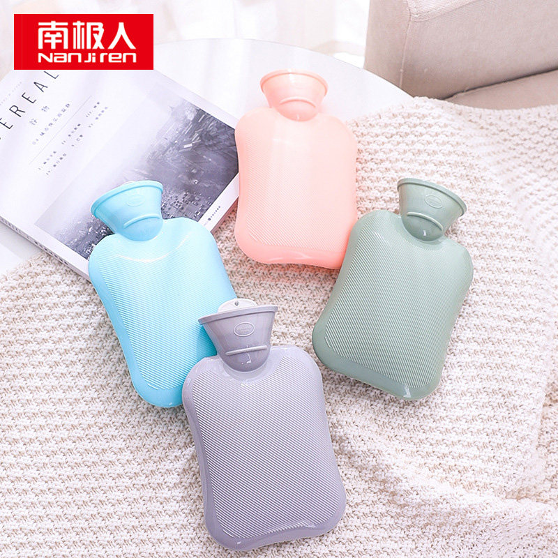 南极人加厚时尚注水暖水袋1000ml