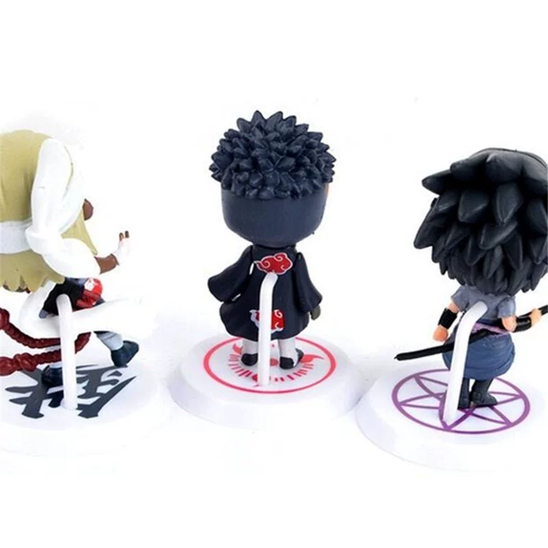 Naruto búp bê tay để làm Naruto Sasuke phim hoạt hình búp bê đồ trang trí xe búp bê - Capsule Đồ chơi / Búp bê / BJD / Đồ chơi binh sĩ mô hình bandai