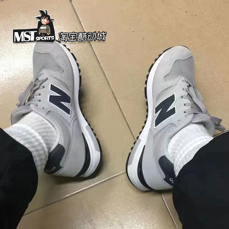 NEW BALANCE浅灰NB565麂皮灰复古运动系带男女休闲跑步鞋ML565CLG 运动鞋new 跑步鞋 原图主图