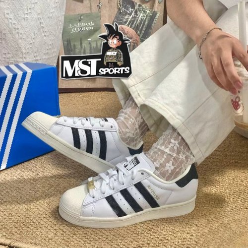 Adidas三叶草满天星贝壳头板鞋