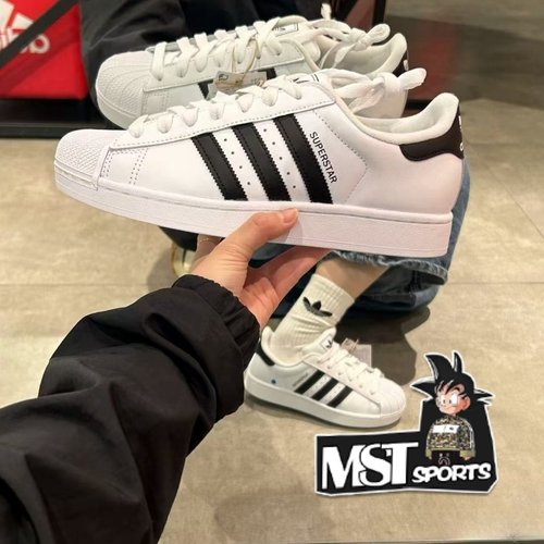 Adidas三叶草SUPERSTAR2黑白贝壳头男女运动板鞋IH8659 JQ4098