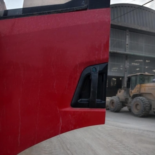 适用解放天v门把手悍v龙v龙vh陆v麟v途v车门锁总成外拉手锁芯配件