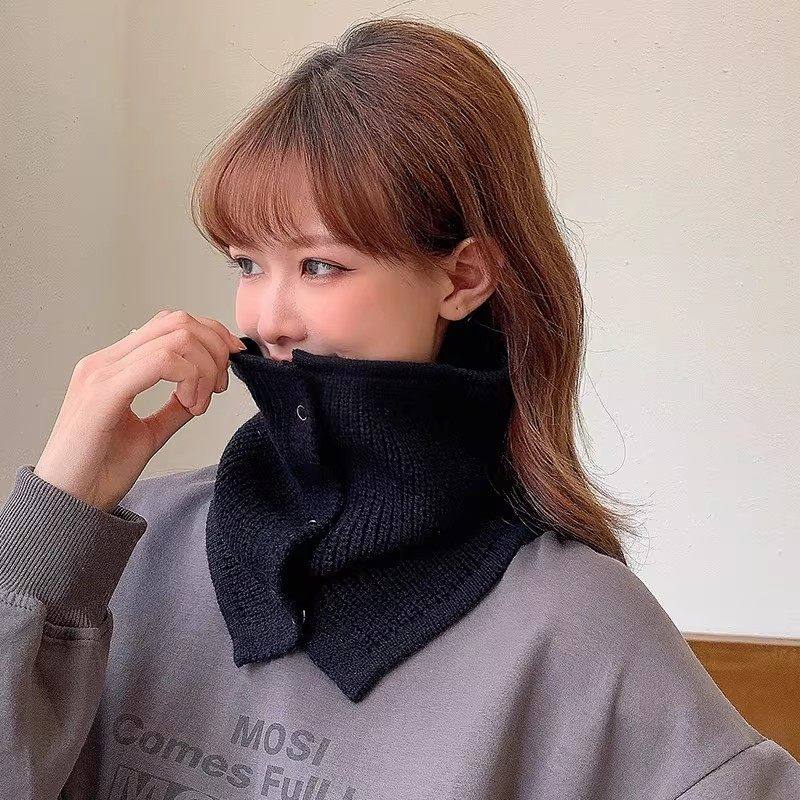 纯色套头单圈针织围脖 男女面罩秋冬季骑行假领加厚户外保暖脖套,服饰配件/皮带/帽子/围巾,假领,淘宝优惠券,粉丝福利购,淘宝优惠卷