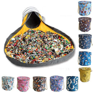 儿童玩具收纳桶快速整理袋大容量露营用品帐篷装备袋包户外折叠箱