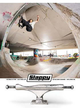 美国滑板支架品牌 Slappy Trucks 双空心 锻造底座 全尺寸现货