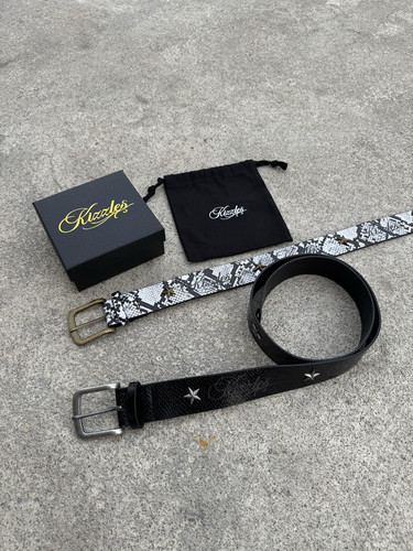Kizzles Snakeskin Belt 蛇纹皮带 街头滑板腰带