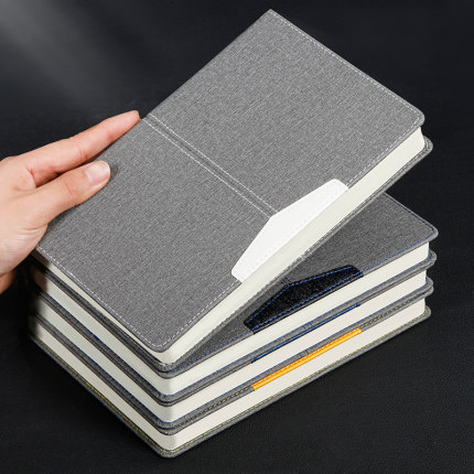 a5笔记本本子定制可印logo皮面会议记录本皮质b5简约硬皮简约大学生日记工作高档刻字封面商务办公记事本订制