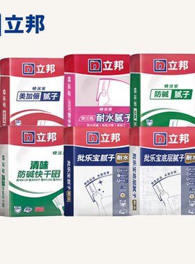 立邦美加耐水腻子粉防碱快干底层