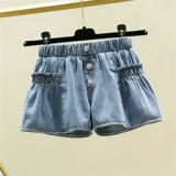 Джинсовая юбка, шорты, штаны, детская тонкая летняя одежда, коллекция 2023, в западном стиле, свободный крой, подходит для подростков