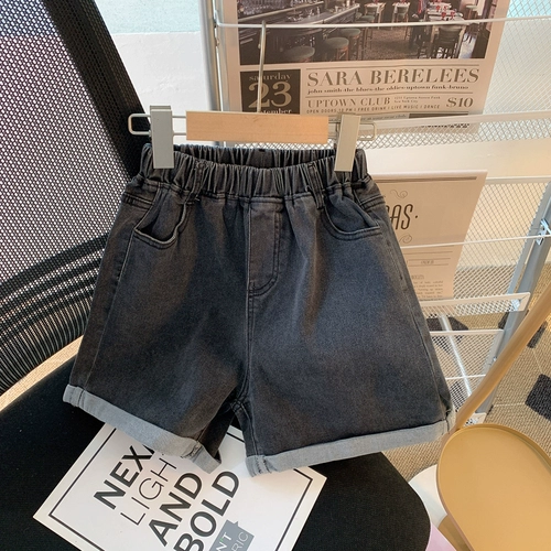 Джинсовая юбка, летние шорты, детские тонкие штаны, в западном стиле, подходит для подростков