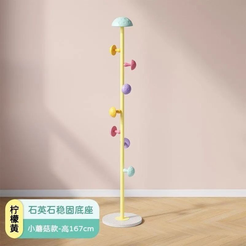 简约衣帽架落地卧室挂衣架网红立