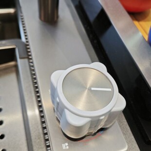 煤气灶开关防滑套圆形花洒旋钮胶套圆把手防滑防静电保护套