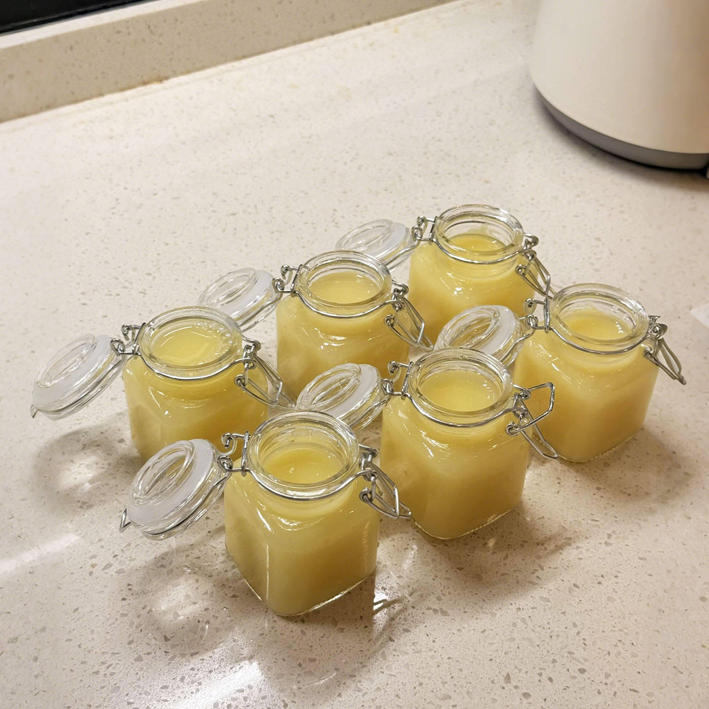 玻璃密封罐姜汁瓶储存果酱零食果汁密封罐冷藏泡酒防潮带盖子分装