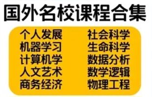 国外名校斯坦福视频课件coursera课程优质大学在线网络公开课合集